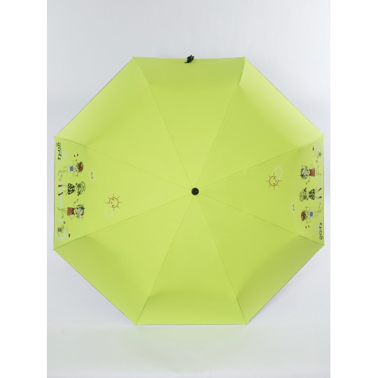 Женский зонт Kobold KB3608-002 от дождя и с защитой от солнца UPF50+  